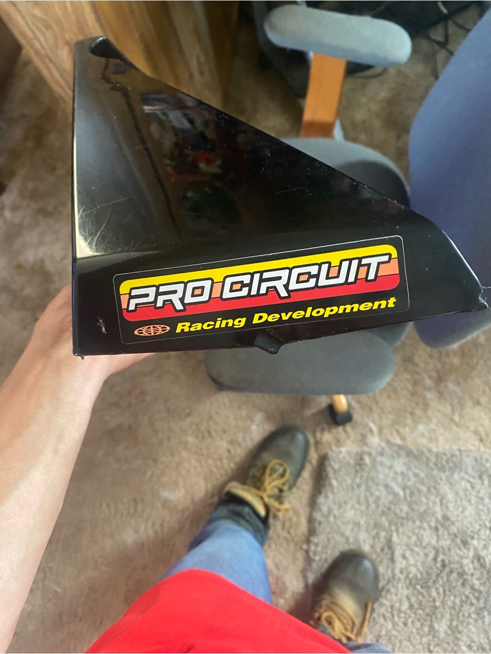 Racing Development Black Wing - Men's Motorsport Accessory